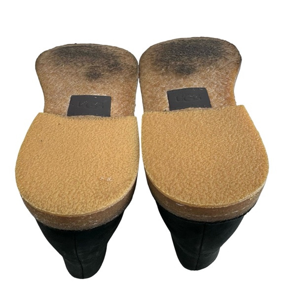 Ugg Groveland Black Leather Lace-Up Chukka Boots Men's Size 11.5 - Picture 13 of 16